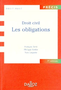 Les Obligations. Droit Civil, 7eme Edition