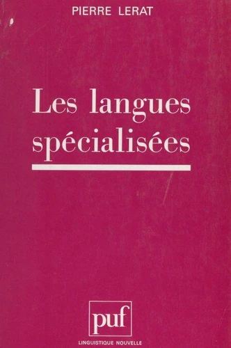 Sémantique descriptive de Pierre Lerat - Decitre