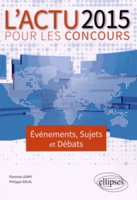 L'actu 2015 pour les concours