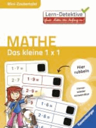 Lern-Detektive - Mini-Zaubertafel: Das kleine 1 x 1.