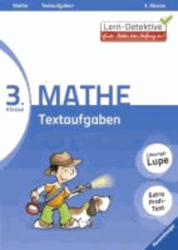 Lern-Detektive: Textaufgaben (Mathe 3. Klasse) - Geld - Längen - Gewichte - Zeit.