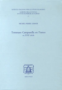 Tommaso Campanella en France au XVIIe siècle