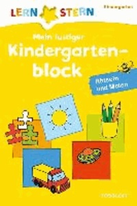 Lernstern: Mein lustiger Kindergartenblock. Rätseln und Malen.