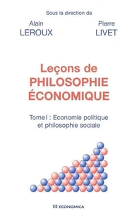 Leçons de philosophie économique