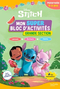Mon super bloc d'activités Stitch Grande Section