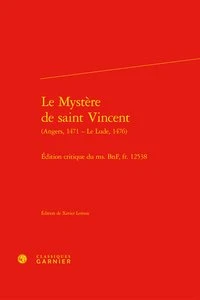 Le Mystère de saint Vincent