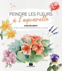 Peindre les fleurs à l'aquarelle