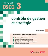 Contrôle de gestion et stratégie DSCG 3