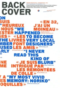 Back Cover N° 2, Printemps/Eté 2009