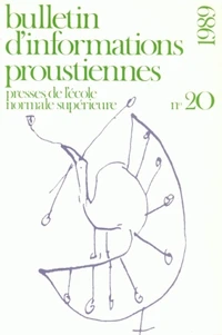 Bulletin d'informations proustiennes N° 20/1989