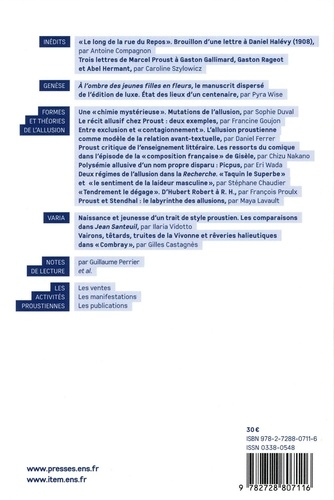 Bulletin d'informations proustiennes N° 50/2020