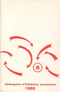 Dialogues d'histoire ancienne N° 6 - 1980
