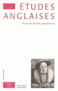 Etudes anglaises N° 57/4, octobre-décembre 2004