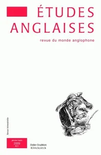 Etudes anglaises N° 62/1, Janvier-Mars 2009
