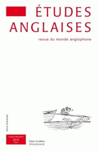 Pascal Aquien - Etudes anglaises N° 63/4, octobre-décembre 2010 : .