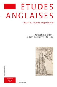 Making Sense of Error in Early Modernity (1595-1646)