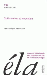 Dictionnaires et innovation