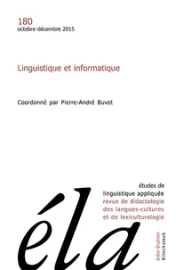 Linguistique et informatique