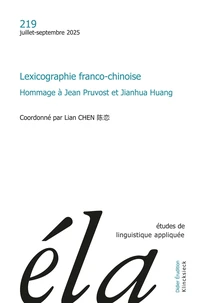 Lexicographie franco-chinoise