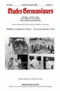 Habiter ou ignorer l'autre : les écrivains de l'exil