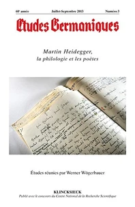 Martin Heidegger, la philologie et les poètes
