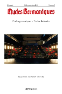 Etudes théâtrales
