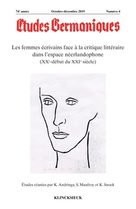 Les femmes écrivains face à la critique littéraire dans l’espace néerlandophone (XXe-début du XXIe siècle)