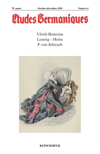 Ulrich Bonerius. Lessing - Heine. F. von Schirach