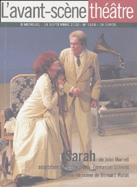 John Murrell - L'Avant-scène théâtre N° 1120, Septembre 2 : Sarah.