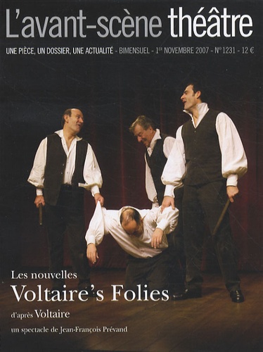 Jean-François Prévand - L'Avant-scène théâtre N° 1231, 1er novembr : Les nouvelles Voltaire's Folies.