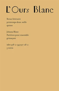 Partition pour ensemble grimaçant