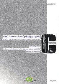Les innovations pédagogiques dans les instituts de formations des travailleurs sociaux