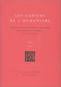Les cahiers de l'humanisme N° 1-2001