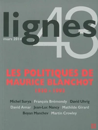 Les politiques de Maurice Blanchot