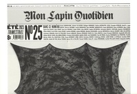 Quentin Faucompré - Mon Lapin Quotidien N° 25, été 2023 : .