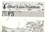 Quentin Faucompré - Mon Lapin Quotidien N° 26, automne 2023 : La nourriture au XXIIe siècle.