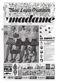 Jean-Yves Duhoo et  Killoffer - Mon Lapin Quotidien N° 7, automne-hiver 2018 : Madame.