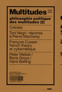 François Matheron et Bruno Karsenti - Multitudes N° 22, Automne 2005 : Philosophie politique des multitudes (2).