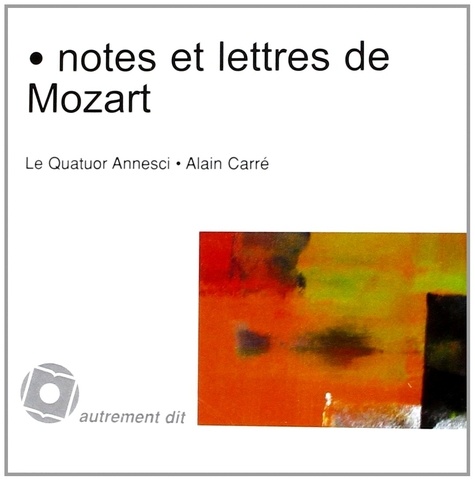 Notes et lettres de Mozart