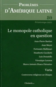 Le monopole catholique en question