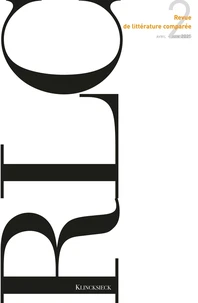 Revue de littérature comparée N° 2-2025