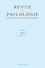 Revue de philologie, de littérature et d'histoire anciennes N° 92 fascicule 2/2024