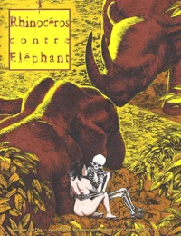 Rhinocéros contre éléphant N° 3, printemps 2002