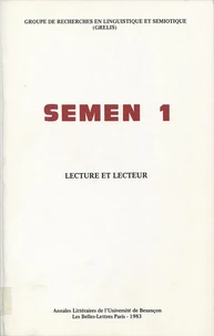 Lecture et lecteur