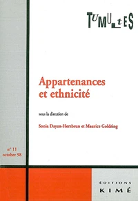APPARTENANCES ET ETHNICITE