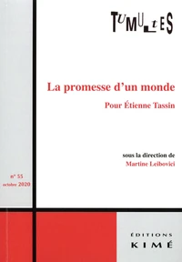 La promesse d'un monde pour Etienne Tassin