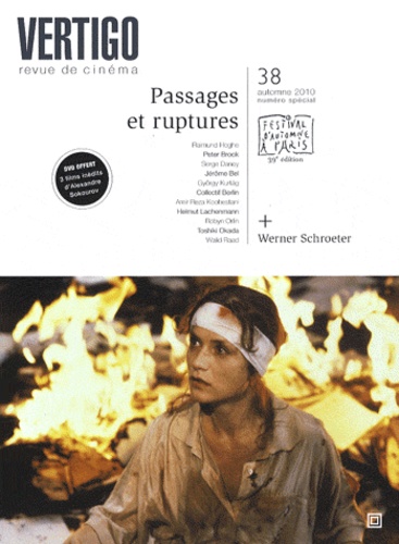 Fabienne Duszynski - Vertigo N° 38, Automne 2010 : Passages et ruptures. 1 DVD