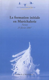 La formation initiale en Maréchalerie