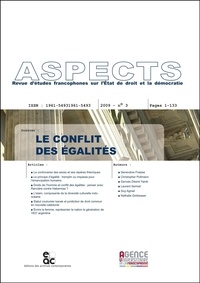 Geneviève Fraisse et Christopher Pollmann - Aspects N° 3, 2009 : Le conflit des égalités.