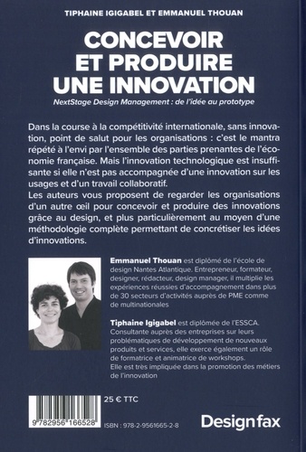 Concevoir et produire une innovation. NextStage Design Management : de l'idée au prototype